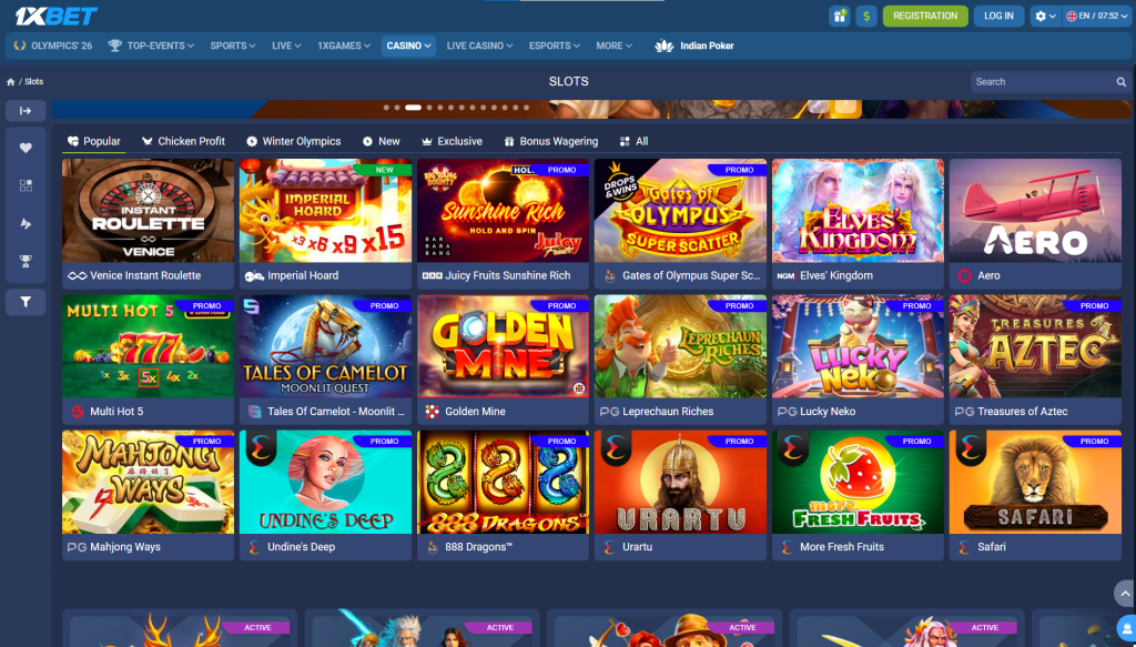 Casino Games and Slots