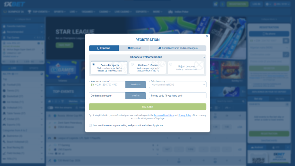 Account Registration Process