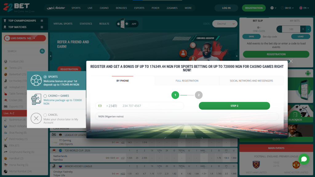 Account Registration Process